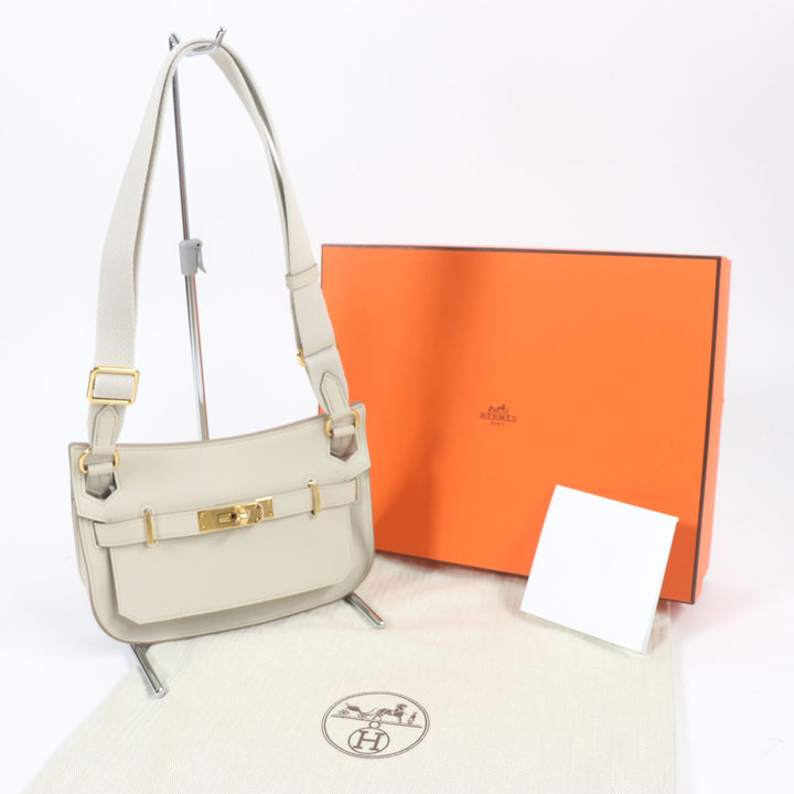 未使用品 HERMES エルメス ジプシエール ミニ べトン エバーカラー ゴールド金具 ハンドバッグ B刻印 箱・保存袋付き 仏製 レディース
