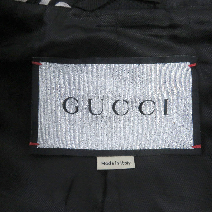 【ドンドン見直し】極美品 GUCCI BALENCIAGA 21AW 676014 The Hacker Jumbo GG Jacket ハッカープロジェクト ジャケット48 正規品