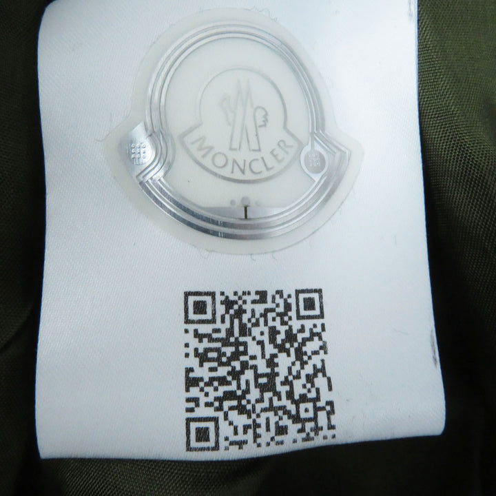 未使用品 MONCLER モンクレール 21年製 GONNA ポケット付き ロング丈 タイトスカート カーキ系 40 正規品 レディース