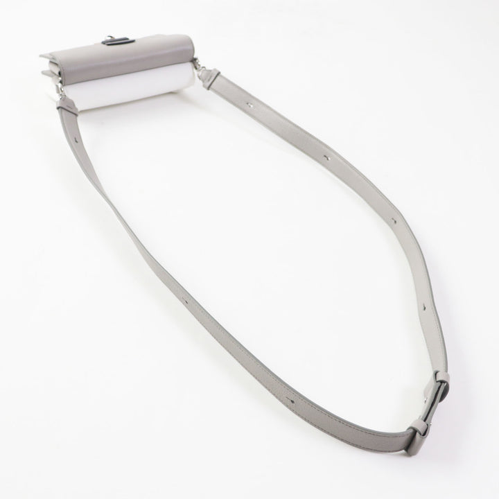 【ドンドン見直し】極美品◎メゾンマルジェラ SB1WD0002 NEW LOCK ニューロック ホリゾンタル レザー ショルダーバッグ 保存袋 正規品