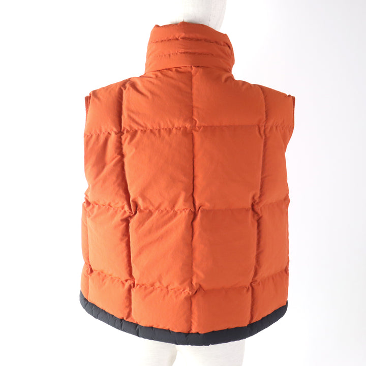 極美品○モンクレール ジーニアス 2 2021年 DEMETRIA GILET グリッドキルティング ダウンベスト 0 正規品 レディース