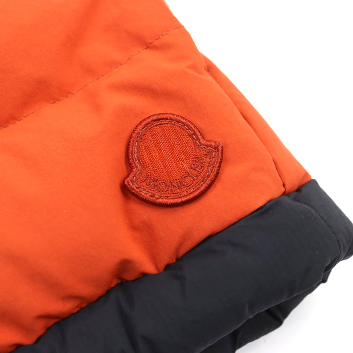 極美品○モンクレール ジーニアス 2 2021年 DEMETRIA GILET グリッドキルティング ダウンベスト 0 正規品 レディース
