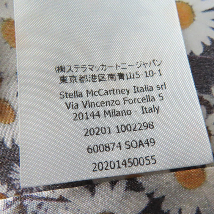 【ドンドン見直し】未使用品☆ステラマッカートニー 定価170500円 花柄 ノースリーブ ワンピース/ドレス 40 正規品 レディース
