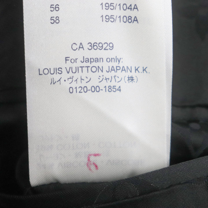 極美品▼LOUIS VUITTON ルイヴィトン マドラスチェック モノグラム ロゴ入りボタン チェスターコート ピンク マルチ 48 伊製 正規品