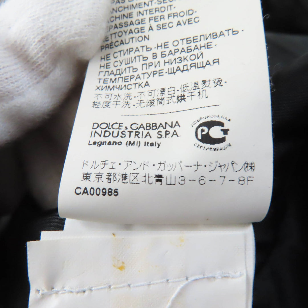 【ドンドン見直し】極美品★ドルチェ＆ガッバーナ ドット柄 バラ装飾 パフスリーブ 超ロングワンピース 38 伊製 正規品 レディース
