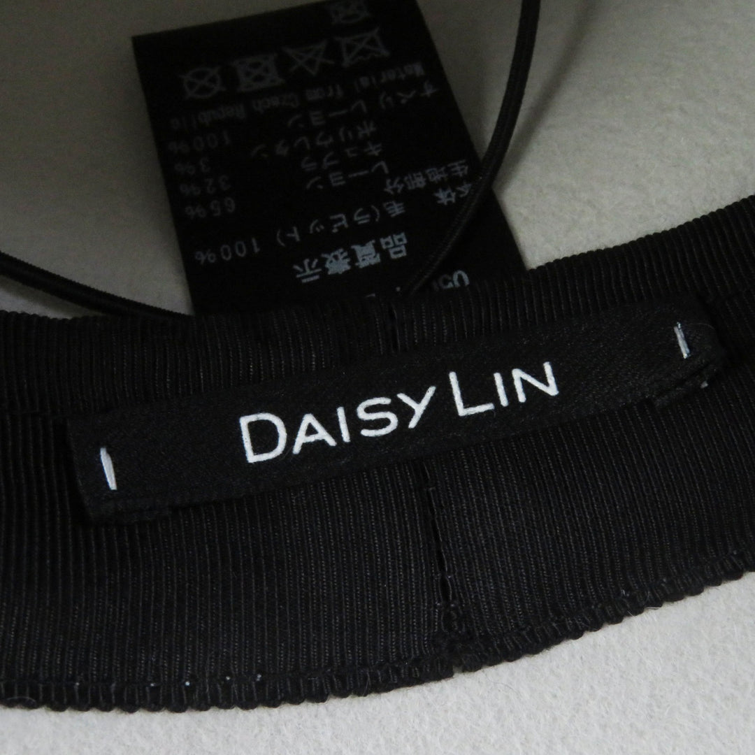 【ドンドン見直し】極美品◎DAISY LIN デイジーリン 05011 Hat The Great Gatsby 帽子 ソフィーグレー 日本製 正規品 レディース