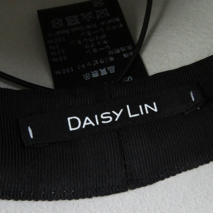 【ドンドン見直し】極美品◎DAISY LIN デイジーリン 05011 Hat The Great Gatsby 帽子 ソフィーグレー 日本製 正規品 レディース