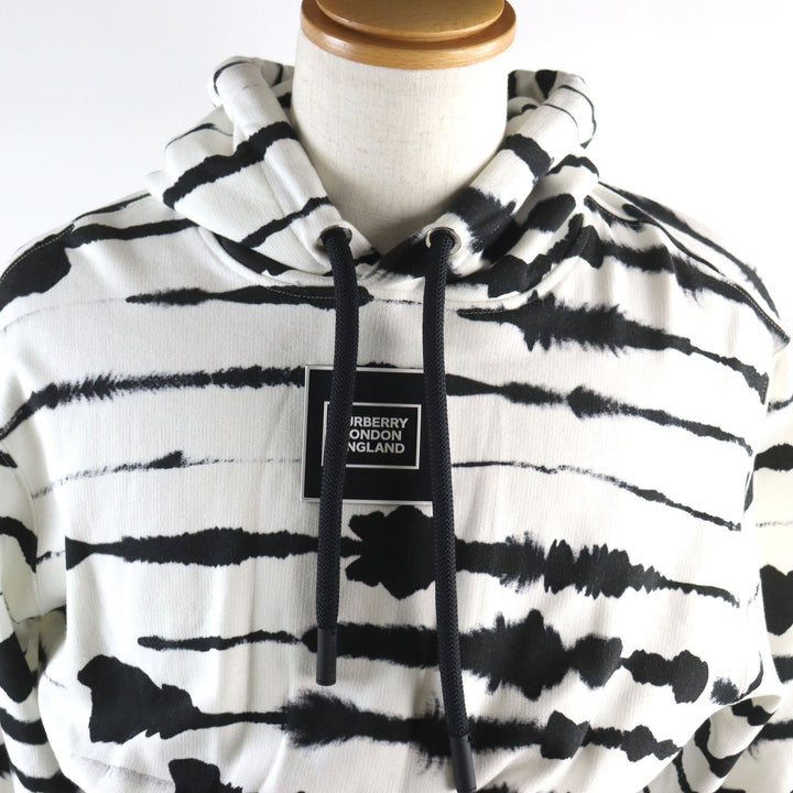 【ドンドン見直し】極美品○バーバリー 4563724 Watercolour Print Reconstructed Hoodie ティッシ期 パーカー XS 正規品 メンズ