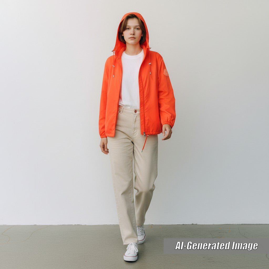 【ドンドン見直し】未使用品●MONCLER モンクレール 2019年製 ALEXANDRITE ロゴワッペン付 ナイロンジャケット 1 正規品 レディース