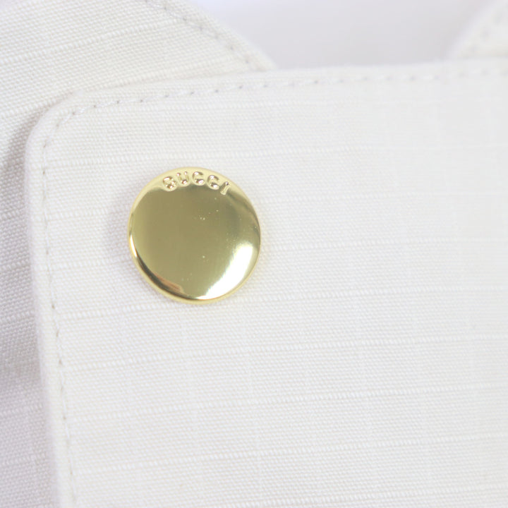 極美品▼GUCCI グッチ 22SS 669142 パイナップル 刺繍・アップリケ付き フーテッド ZIP ジャケット マルチ 48 イタリア製 正規品 メンズ