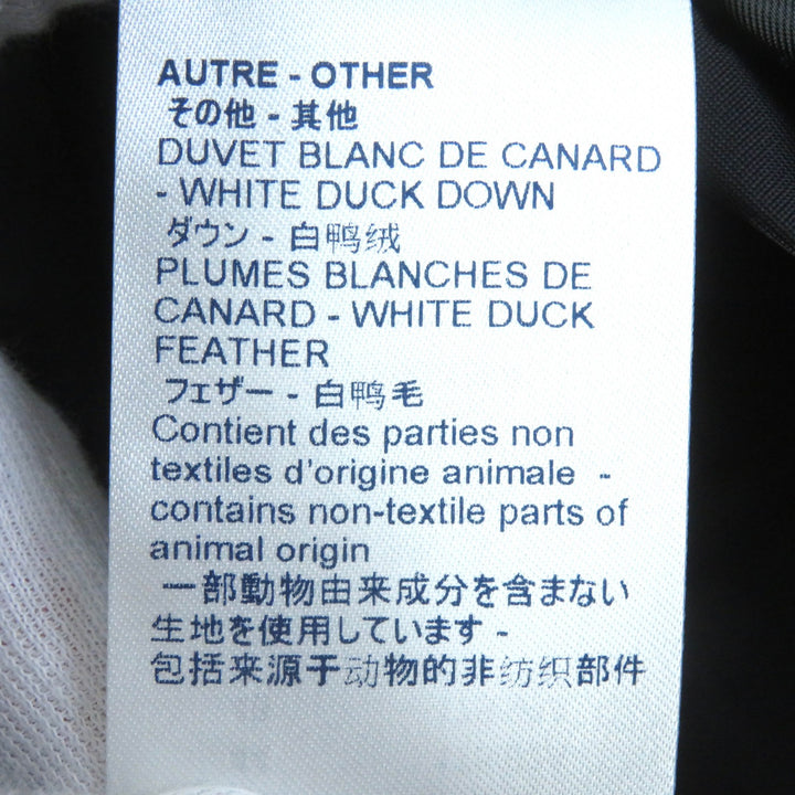 極美品△ルイヴィトン ウルス フィッシャー 21SS 1A8B3X タフテッドモノグラム ハイネック ダウンジャケット 赤 黒 36 伊製 正規品