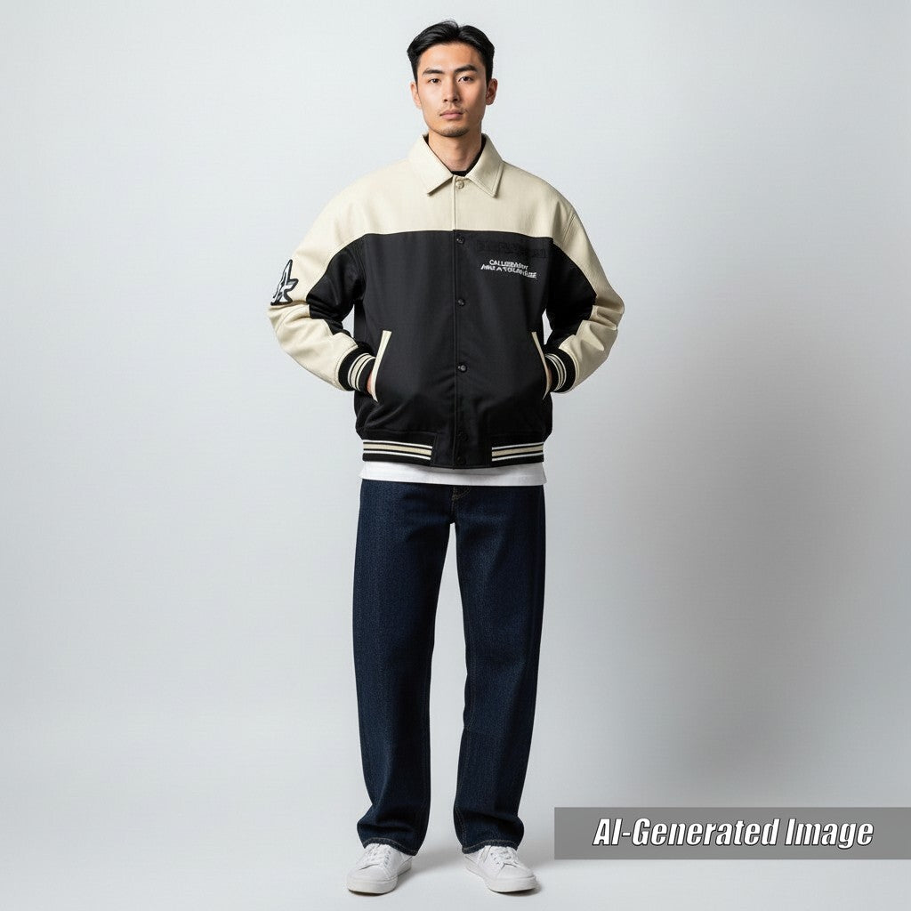 極美品●LOUIS VUITTON ルイヴィトン 定価935000円 24SS 1AFAGQ レザーアンドナイロンブルゾン 中綿入り ジャケット マロン 50 正規品