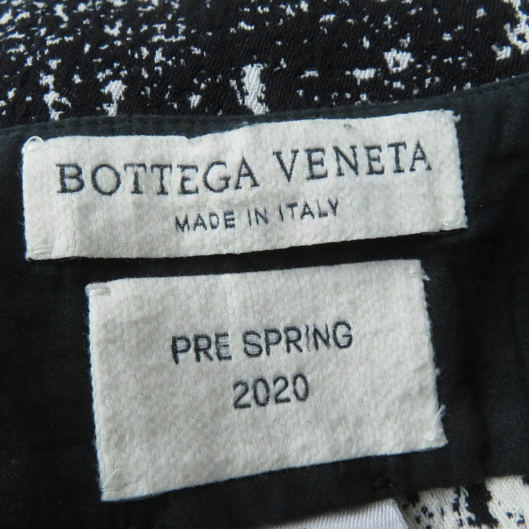 美品☆BOTTEGAVENETA ボッテガヴェネタ 20SS 598255 タイトスカート ツイードスカート ブラック 36 イタリア製 正規品 レディース