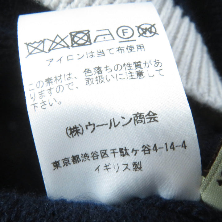 【ドンドン見直し】極美品☆BARRIE バリー Knit Dress カシミヤ100％ 膝丈 ノースリーブ ニット ワンピース XS 正規品 レディース