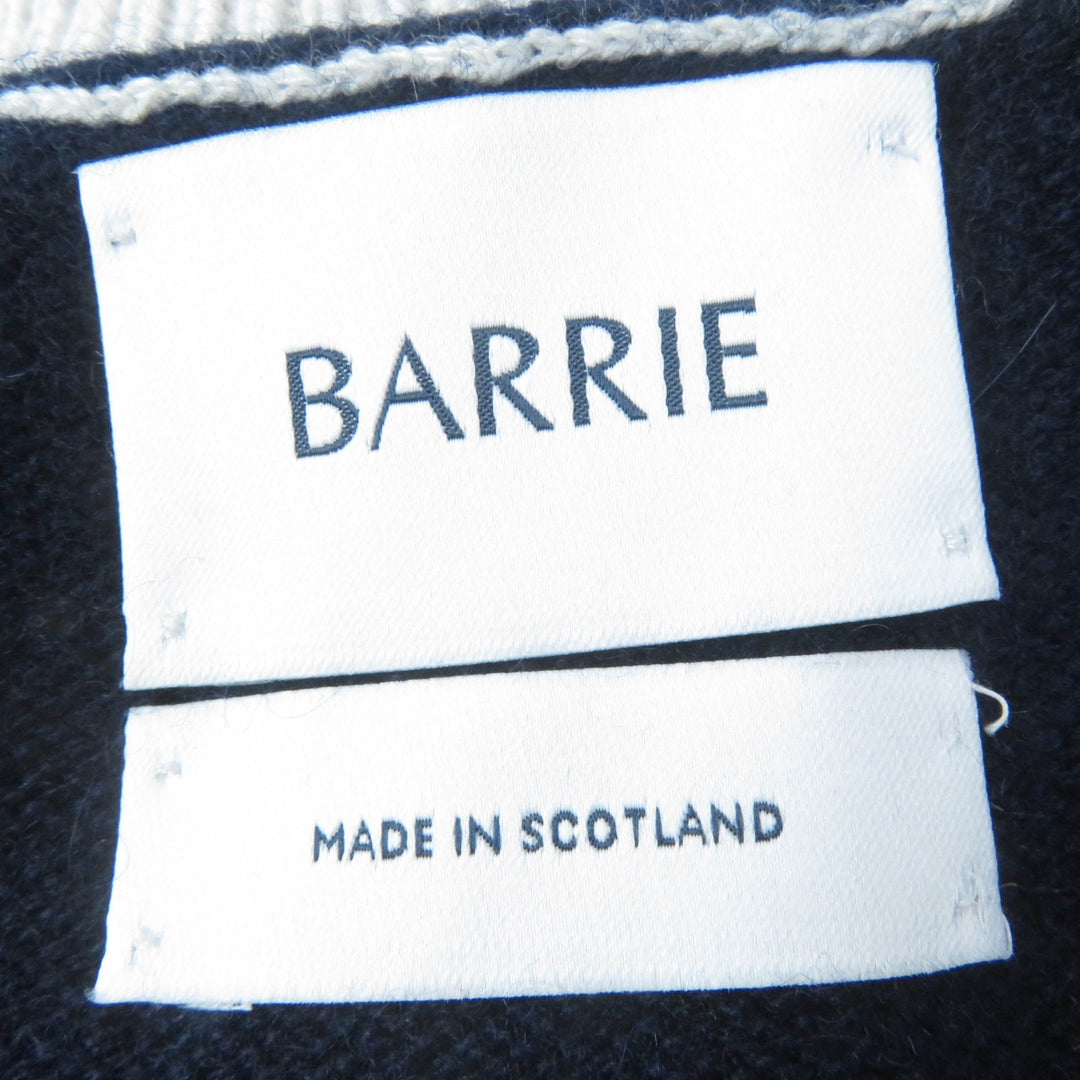 【ドンドン見直し】極美品☆BARRIE バリー Knit Dress カシミヤ100％ 膝丈 ノースリーブ ニット ワンピース XS 正規品 レディース