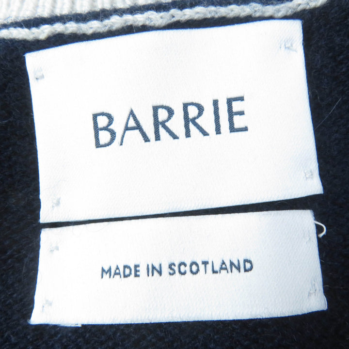 【ドンドン見直し】極美品☆BARRIE バリー Knit Dress カシミヤ100％ 膝丈 ノースリーブ ニット ワンピース XS 正規品 レディース