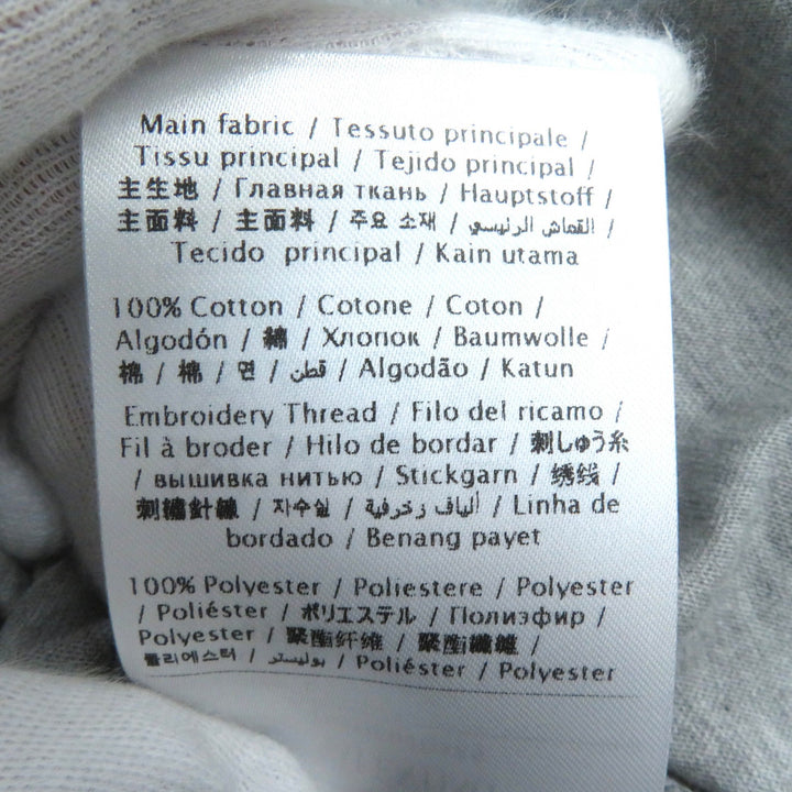 【ドンドン見直し】極美品△ヴァレンティノ 1V3MG02D8R9 ロックスタッズ・ビジュー付 ロゴプリント 半袖Ｔシャツ L 正規品