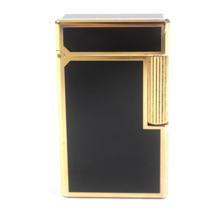 【ドンドン見直し】外装美品▼Dupont デュポン 都彭 ライン1 ロング ラッカー スクエア ローラー式 ガス ライター 仏製 着火不可