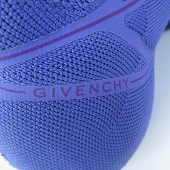 【ドンドン見直し】極美品☆GIVENCHY ジバンシィ TK-360 PLUS ロゴ入り ローカットスニーカー シューズ パープル 38 箱・保存袋付 伊製