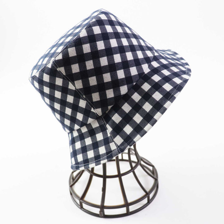 極美品◎クリスチャンディオール 22VIC923I130 D-LITTLE VICHY REVERSIBLE オブリーク リバーシブル バケットハット 57 伊製 正規品