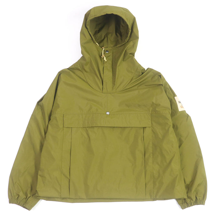 未使用品□GUCCI グッチ THE NORTH FACE 21SS 648874 ロゴパッチ フーデッド アノラックパーカー レインコート カーキ XS 正規品 メンズ
