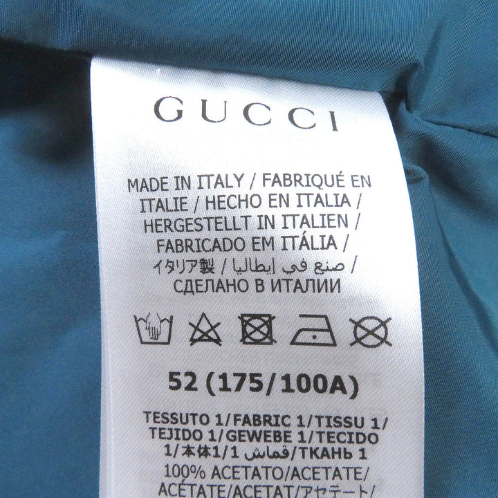 未使用品□GUCCI グッチ adidas 22AW 691429 トレフォイル 総柄 アノラックパーカー ブルゾン マルチカラー 52 伊製 正規品 メンズ