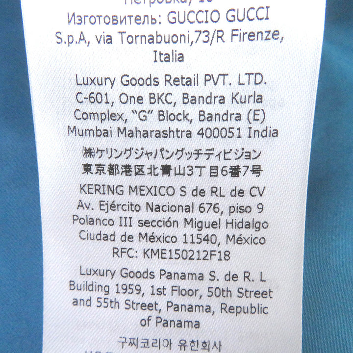 未使用品□GUCCI グッチ adidas 22AW 691429 トレフォイル 総柄 アノラックパーカー ブルゾン マルチカラー 52 伊製 正規品 メンズ