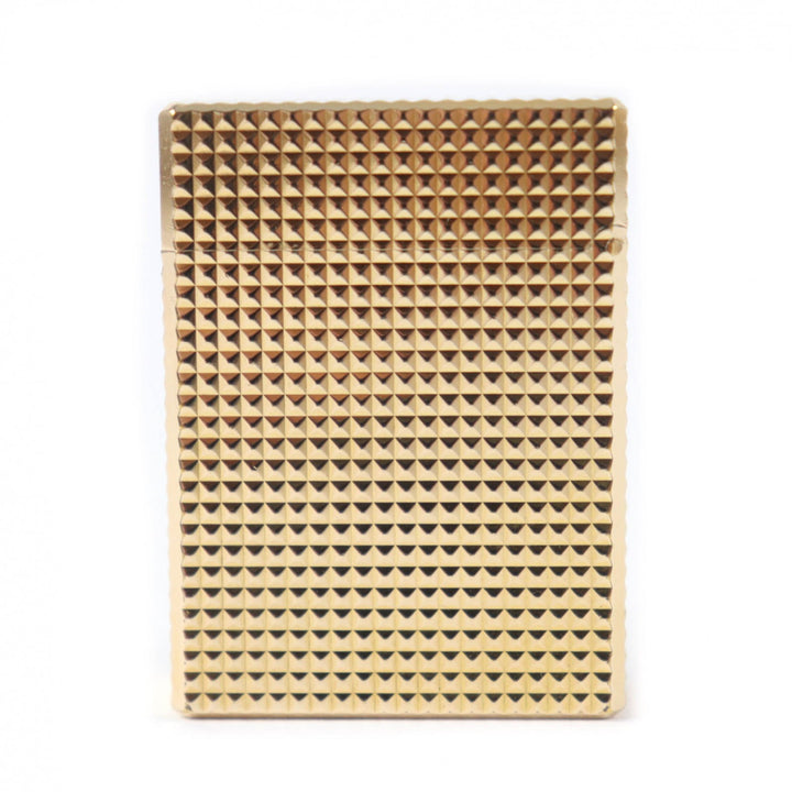 【ドンドン見直し】外装美品★Dupont デュポン ライン1 ショート ダイヤモンドヘッド ローラー式 ガス ライター ケース付 仏製 着火不可
