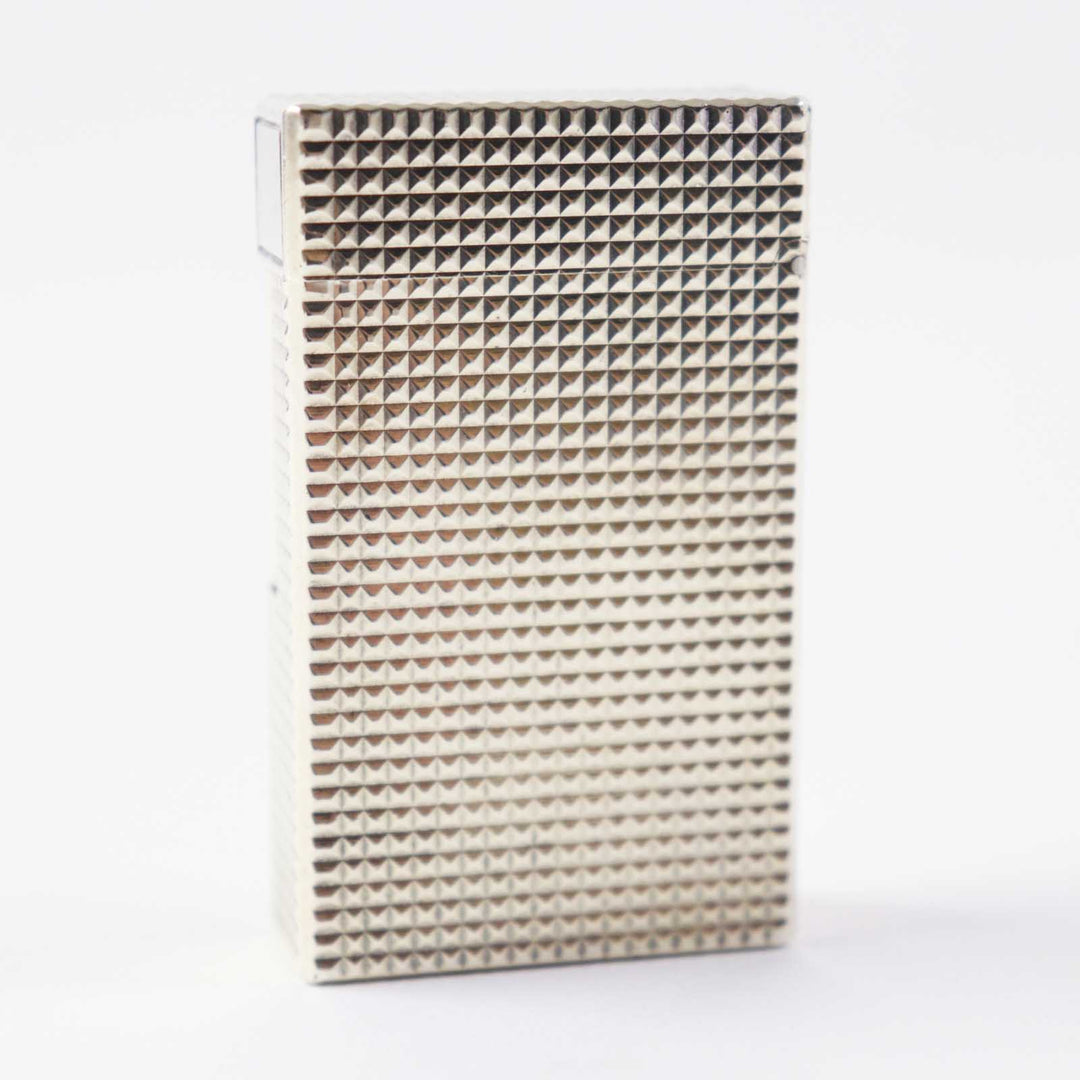 【ドンドン見直し】外装美品◎Dupont デュポン ライン1 ロング ダイヤモンドヘッド ローラー式 スクエア型 ガスライター 着火不可