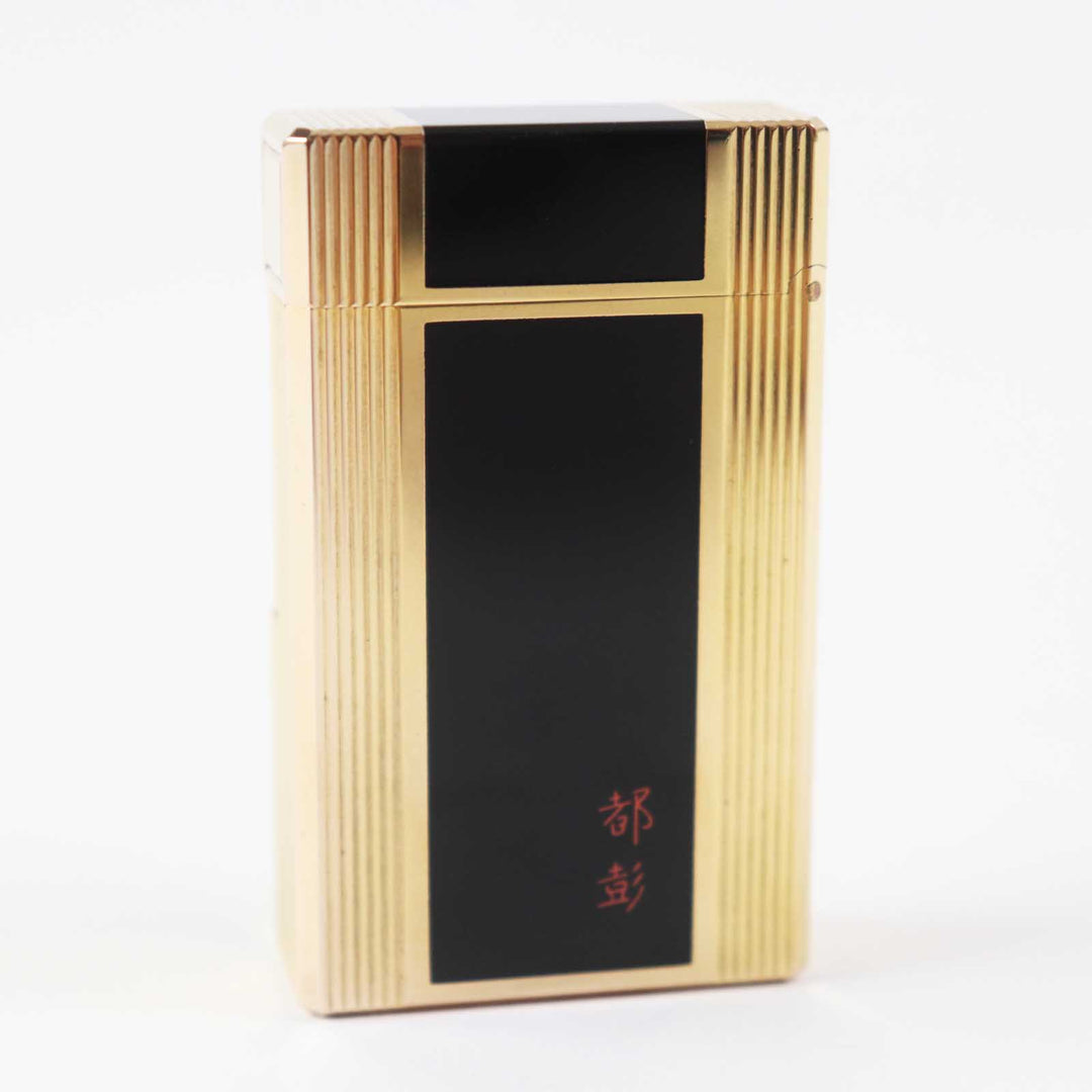 【ドンドン見直し】外装極美品◎Dupont デュポン ライン1 ロング ラッカー ローラー式 スクエア型 ガスライター 箱付 仏製 着火不可