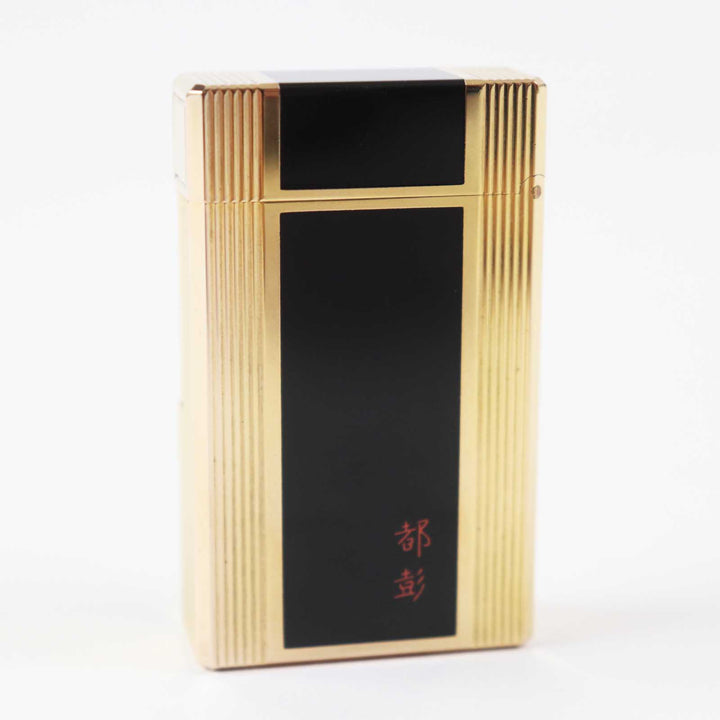 【ドンドン見直し】外装極美品◎Dupont デュポン ライン1 ロング ラッカー ローラー式 スクエア型 ガスライター 箱付 仏製 着火不可