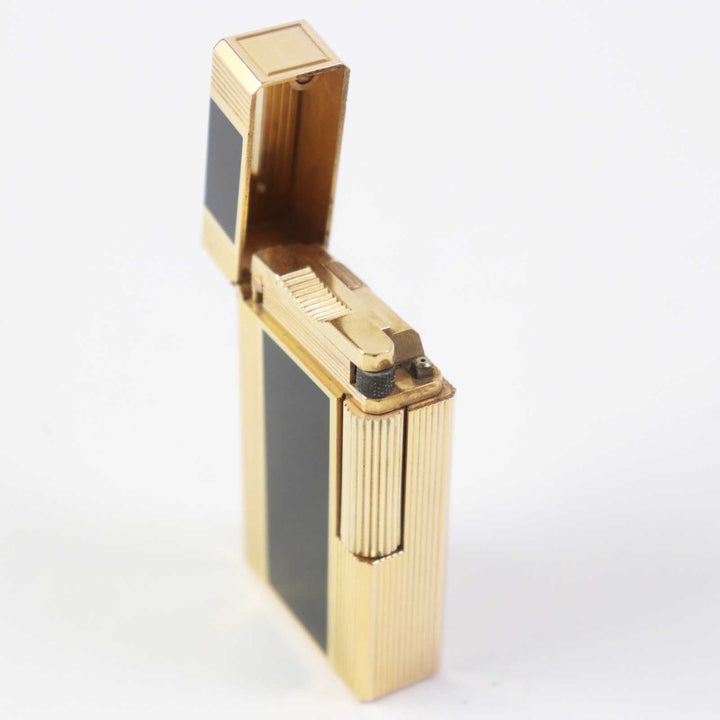 【ドンドン見直し】外装極美品◎Dupont デュポン ライン1 ロング ラッカー ローラー式 スクエア型 ガスライター 箱付 仏製 着火不可