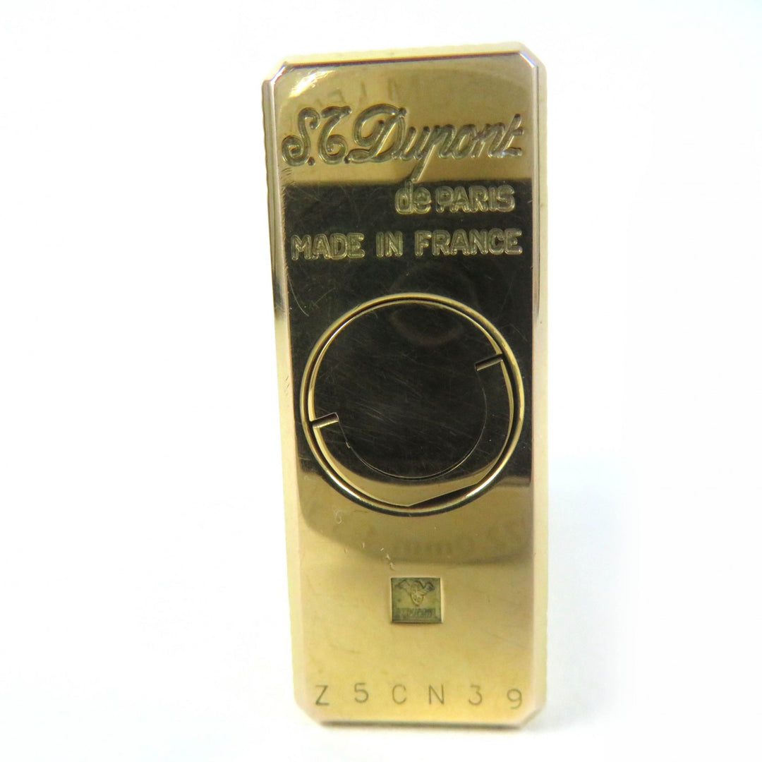 【ドンドン見直し】外装美品☆Dupont デュポン ライン1 ロング ラッカー スクエア ローラー式 ガスライター 仏製 着火不可