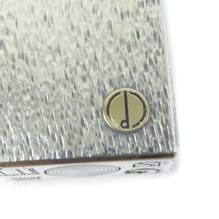 【ドンドン見直し】外装美品★Dunhill ダンヒル スクエア ローラー式 ガス ライター シルバー ゴールド スイス製 メンズ 着火不可