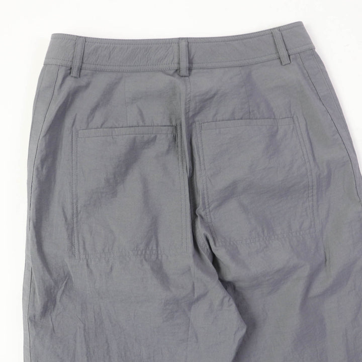【ドンドン見直し】極美品☆LOEWE ロエベ 22SS S540Y04XAV コットン デザインパンツ ボトムス グレー 34 イタリア製 正規品 レディース