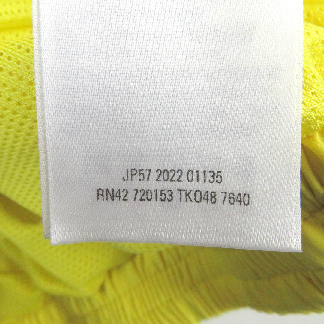 美品□バレンシアガ 22AW 720153 3B スポーツアイコン プルオーバー トラックスーツジャケット イエロー L イタリア製 正規品 メンズ
