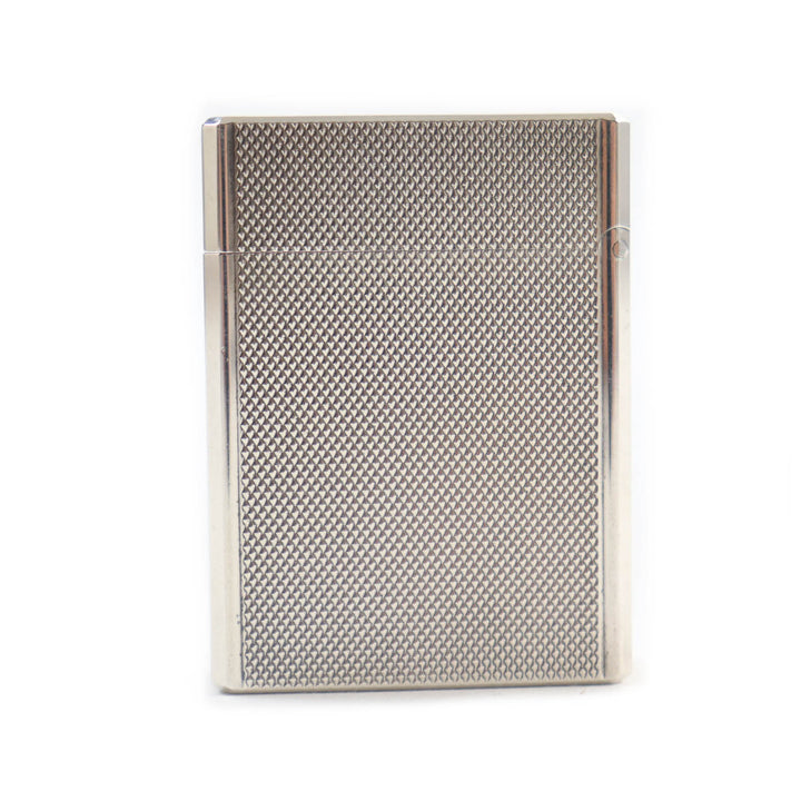 【ドンドン見直し】外装美品★Dupont デュポン ライン1 ショート ローラー式 ガス ライター シルバー フランス製 メンズ 着火不可