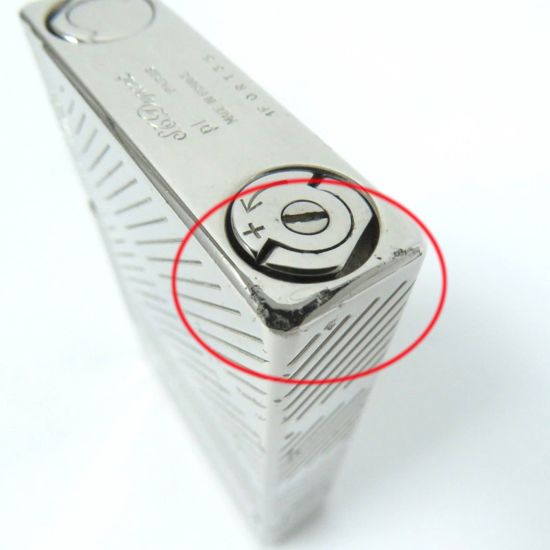 【ドンドン見直し】外装良品☆Dupont デュポン ギャッツビー ダブルバーナー スクエア ローラー式 ガス ライター 仏製 着火不可