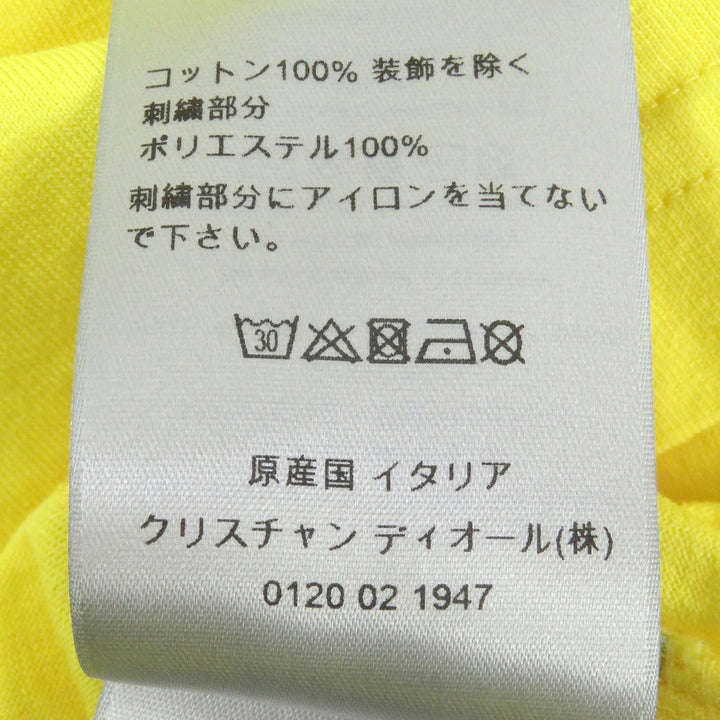 【ドンドン見直し】美品□ディオール オム 21AW 143J685C0677 ピータードイグ コラボ ロゴエンブロイダリー 半袖Ｔシャツ 伊製 正規品