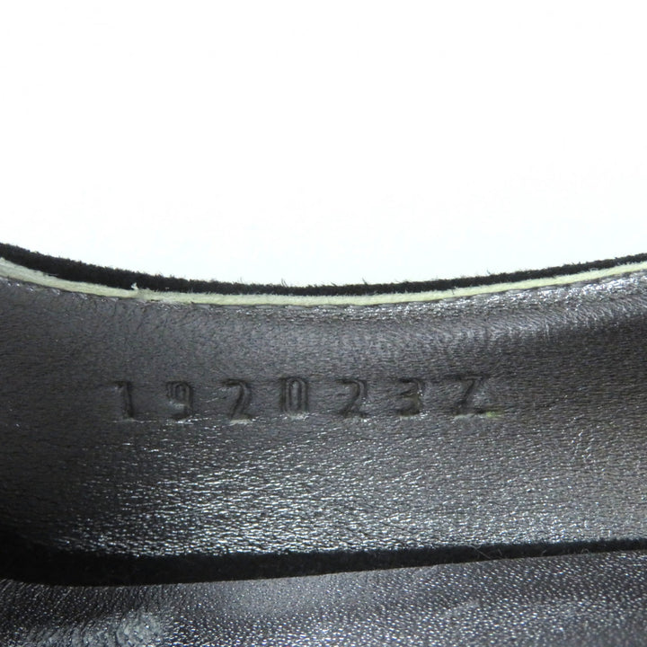 【ドンドン見直し】未使用品★HERMES エルメス ヴェクトール 羽根モチーフ スウェードレザー パンプス 35 保存袋付 伊製