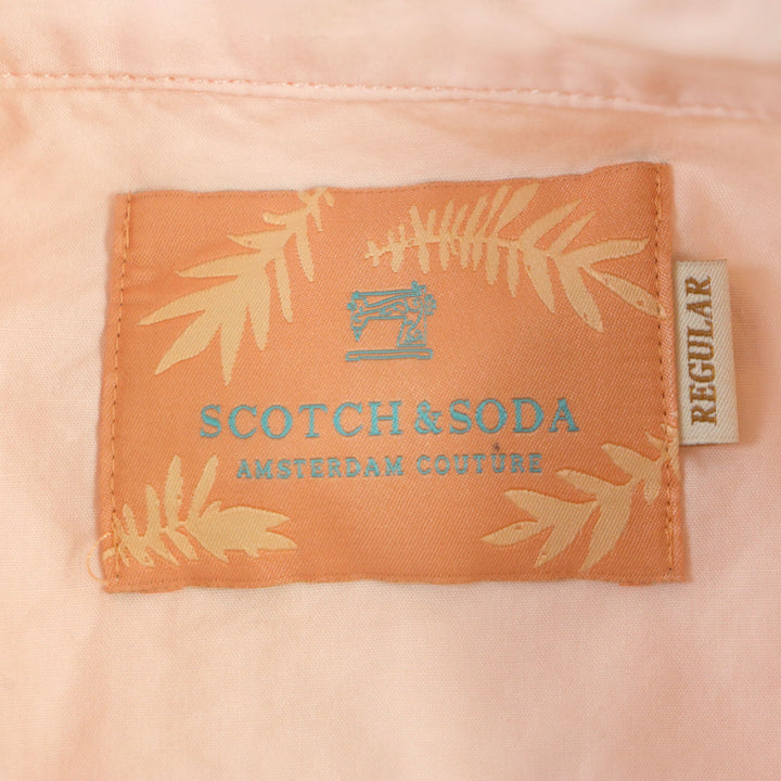 未使用品▼SCOTCH＆SODA スコッチ&amp;ソーダ コットン100% 半袖シャツ・長袖シャツ レーヨン100% 半袖アロハシャツ 3点セット S 正規品