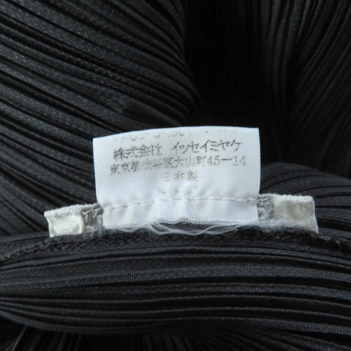 極美品★PLEATS PLEASE プリーツプリーズ イッセイミヤケ Uネック ノースリーブ カットソー グレー 日本製 正規品 レディース