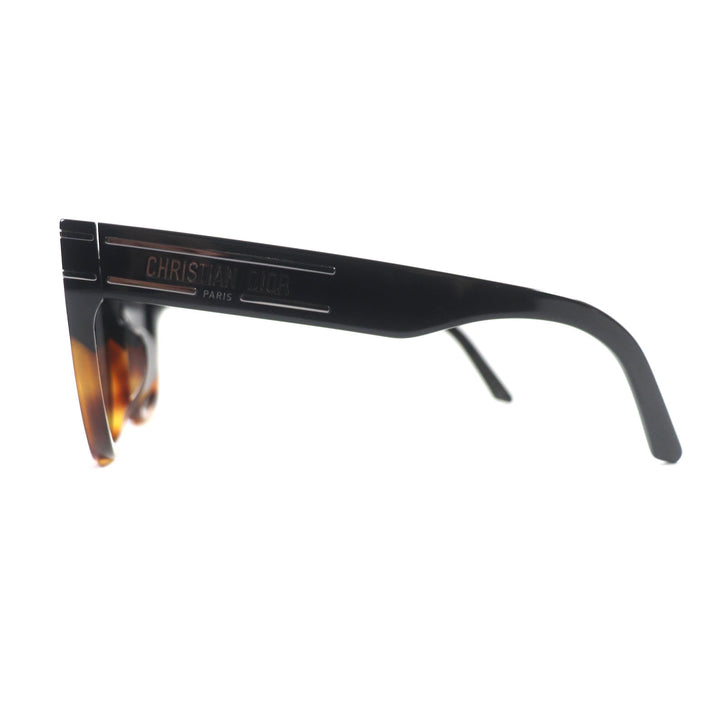 美品▼クリスチャンディオール Dior Signature B4F ロゴ入り サングラス 54□17 140 ケース付 伊製 レディース メンズ