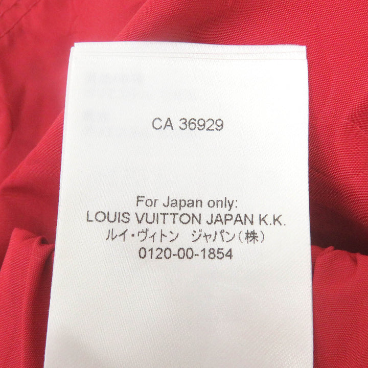 極美品□LOUIS VUITTON ルイヴィトン 22SS 3Dポケット モノグラム ボードショーツ ショートパンツ レッド S イタリア製 正規品 メンズ