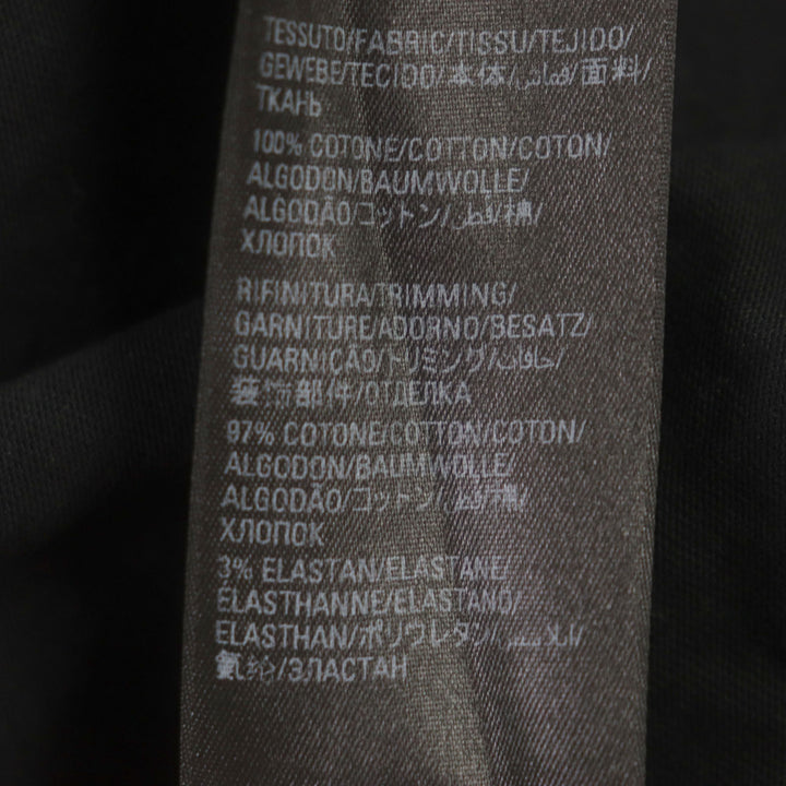 美品▼BALENCIAGA バレンシアガ 22SS 651795 ダメージ加工 ロゴプリント オーバーサイズ 半袖Ｔシャツ ブラック XXS 正規品 メンズ