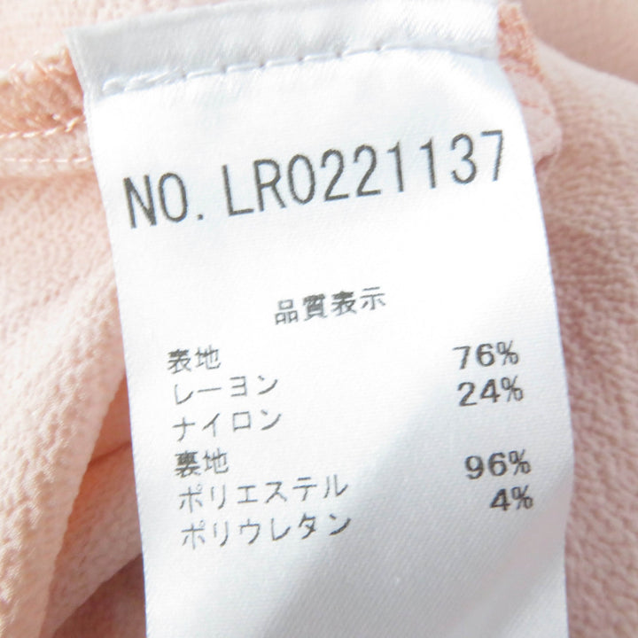 未使用品☆BLUGIRL ブルーガール LR0221137 総柄 ノースリーブ ドレス ワンピース ピンク 40 イタリア製 正規品 レディース 定価69300円