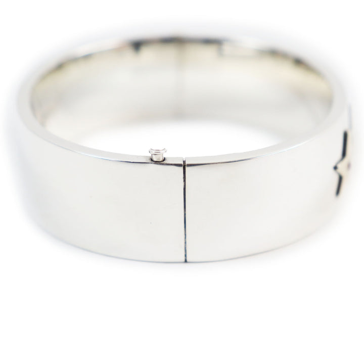 極美品●超希少 TIFFANY&amp;Co. ティファニー 1940s ヴィンテージ(第二次世界大戦中) 3Star 3スターバングル ブレスレット 総重量36.5g