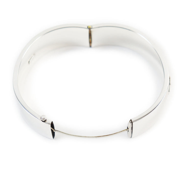 極美品●超希少 TIFFANY&amp;Co. ティファニー 1940s ヴィンテージ(第二次世界大戦中) 3Star 3スターバングル ブレスレット 総重量36.5g