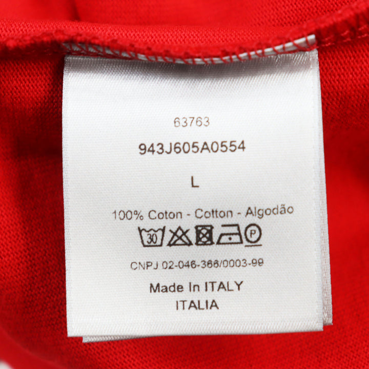 極美品●DIOR ディオール オム 943J605A0554 ショートスリーブ CDアイコンヘビーオンスTシャツ 半袖Ｔシャツ L 伊製　正規品 メンズ