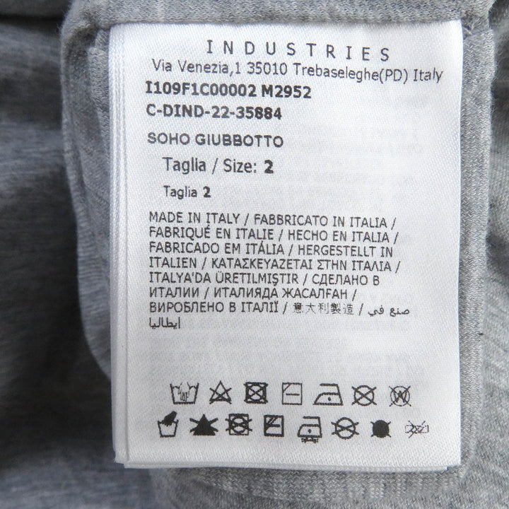 極美品□モンクレール ジーニアス 2 アリシア・キーズ 23SS SOHO ロゴワッペン WZIP マウンテンパーカー パープル 2 イタリア製 正規品
